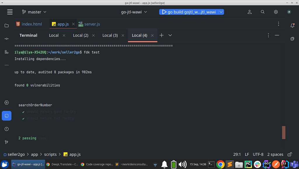 Problem with code testing - App Platform - Freshworks Developer Community