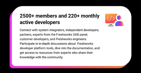 Freshworks Developer Community - 3rd Anniversary-2