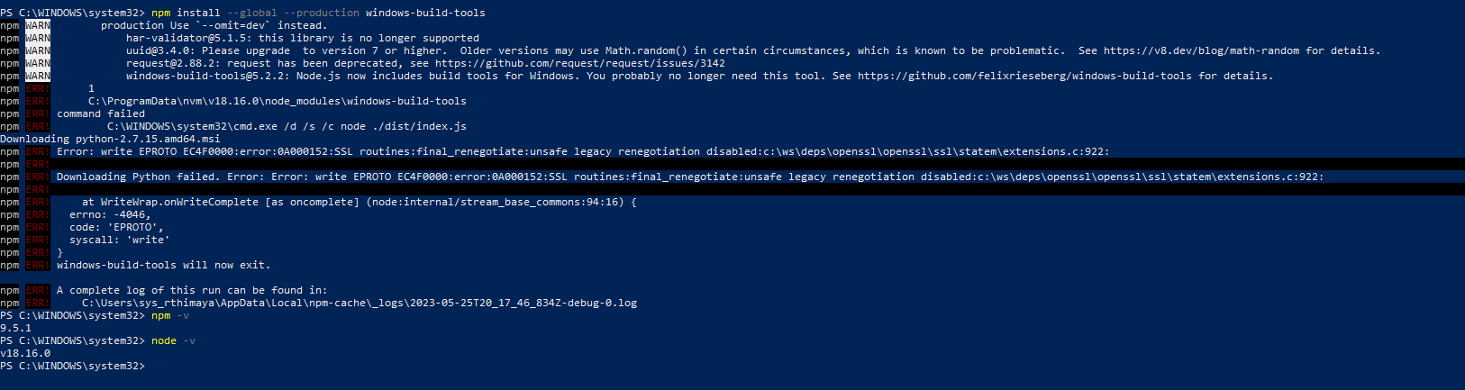 ErrorPowershell