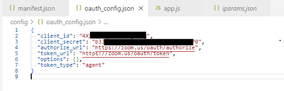 oauth-config